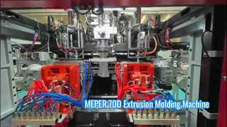 Solution de machine de moulage par soufflage industrielle à grande vitesse
