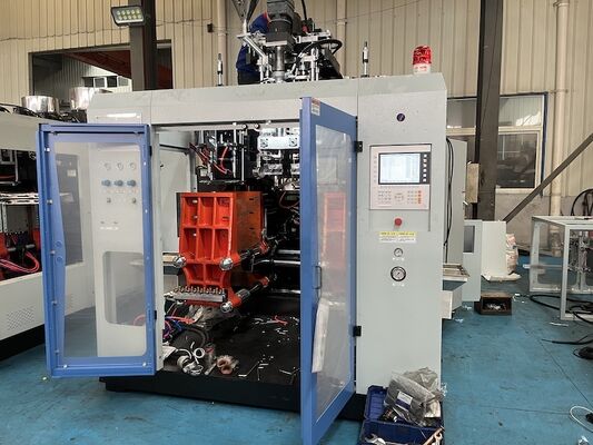 3 Heads Extrusion Blow Molding Machine Max Volume 10 L  MEPPER 80D