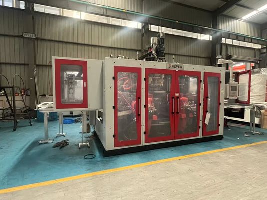 240-630MM Platen Opening Strokes Extrusion Molding Machine With 3 Set Heads