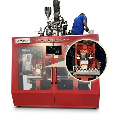Medicine Bottle 500ml PE Extrusion Blow Molding Machine 80FDE-4S