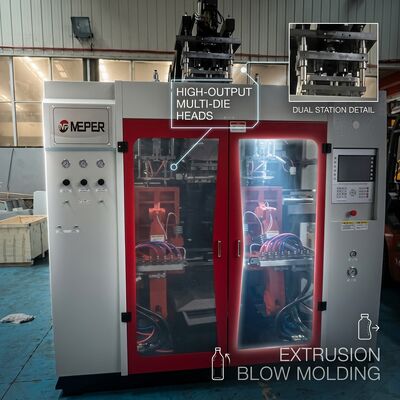 15-Zone Precision Die Head Heating Blow Molding Machine