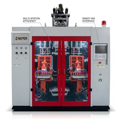 4 Sets Rigid Frame Industrial Extrusion Blow Molder