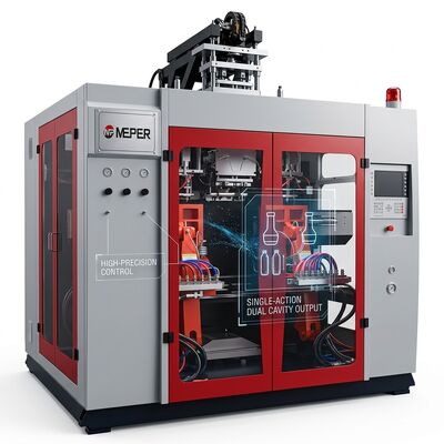 Heavy-Duty 8.6-Ton Industrial Extrusion Blow Molder 80FDE-4S(100)